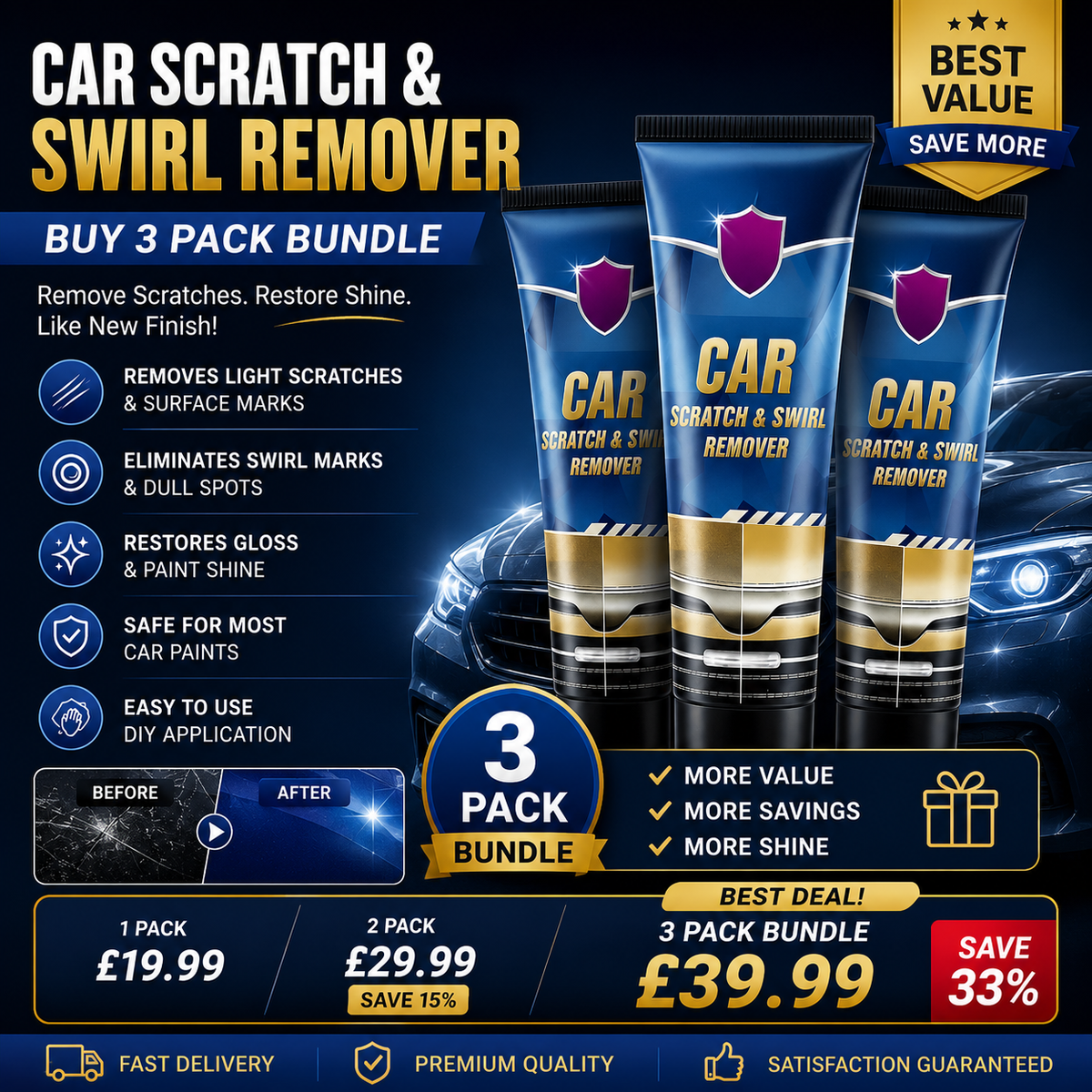 Car Scratch & Swirl Remover